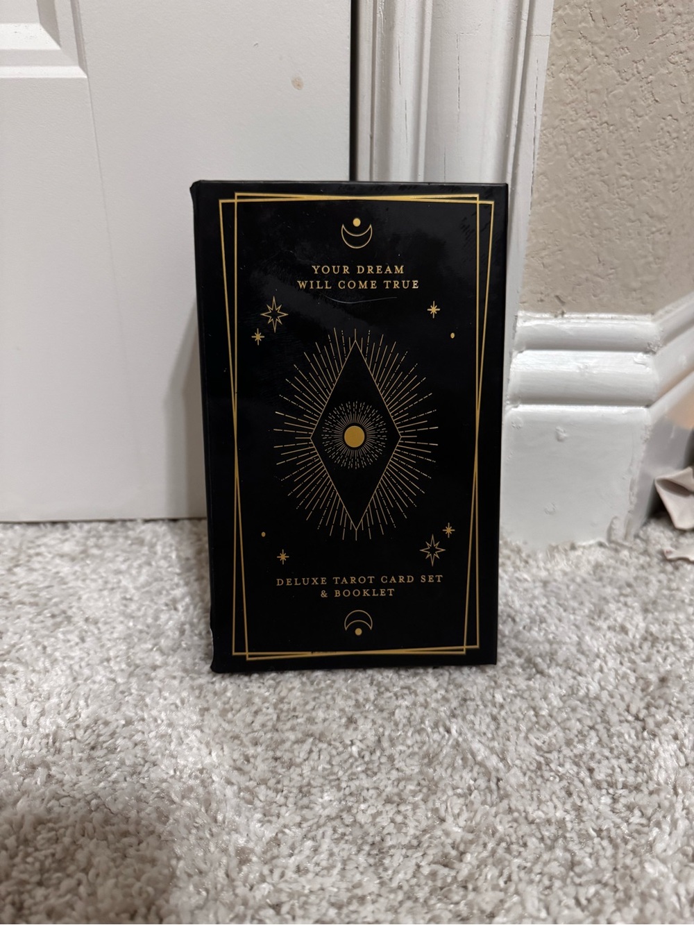 Deluxe Tarot Card Set - Black and Gold